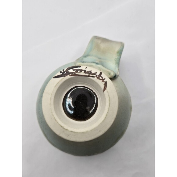 Artist Grigsby  Of Ohio Known For Hand Thrown Pieces Coffee/Tea Mug Thumb Rest - Picture 10 of 10